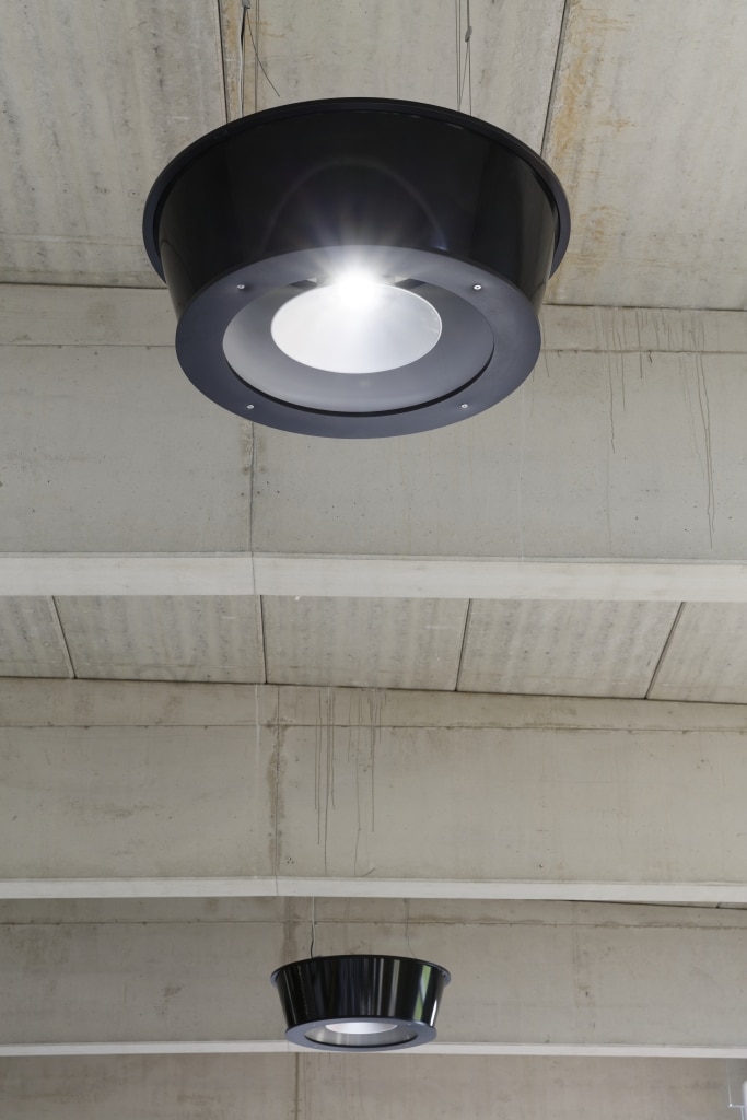 FERNANDO, Chauffage infrarouge au plafond, Noir, 2400W